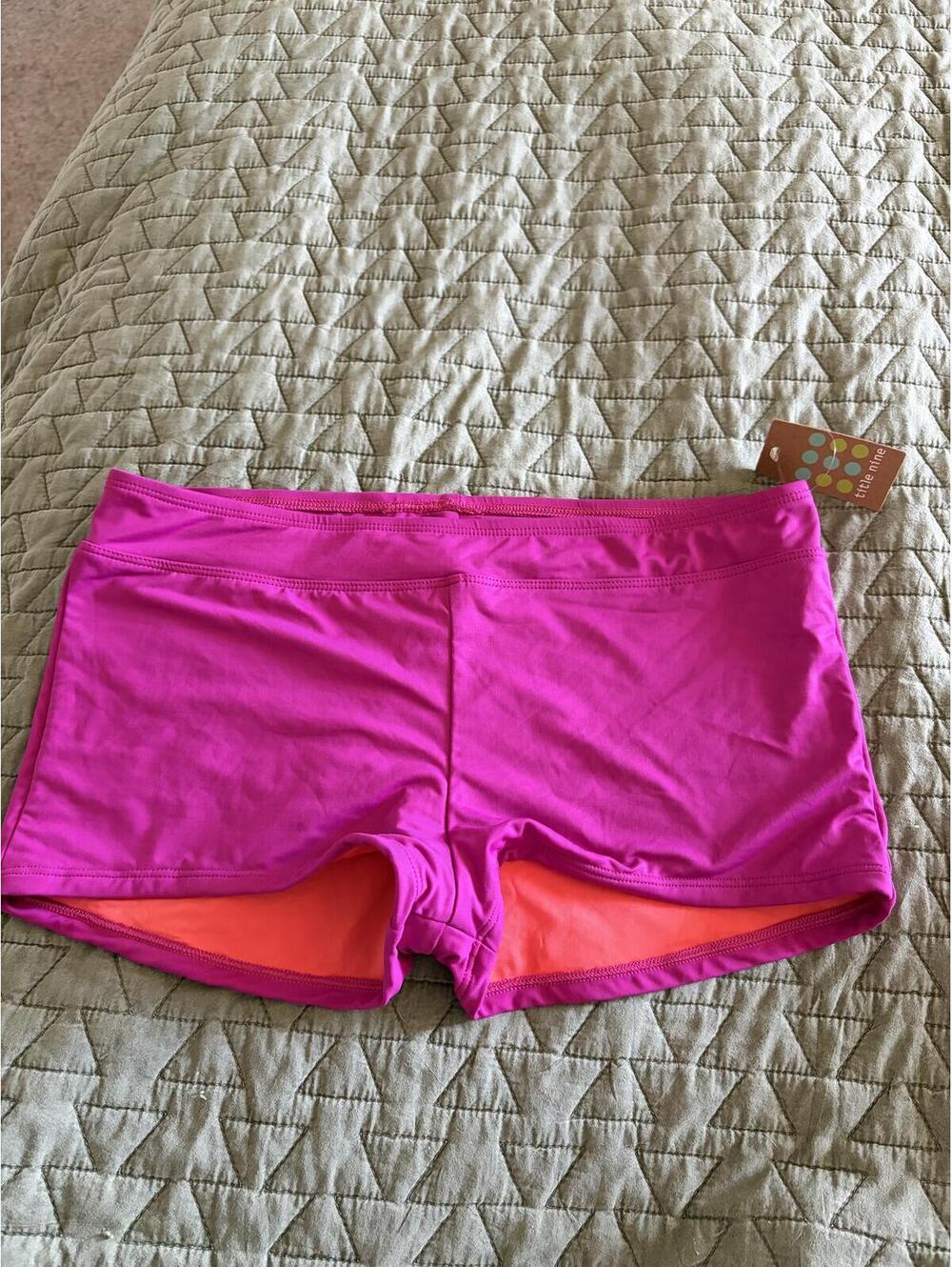 Title nine swim shorts